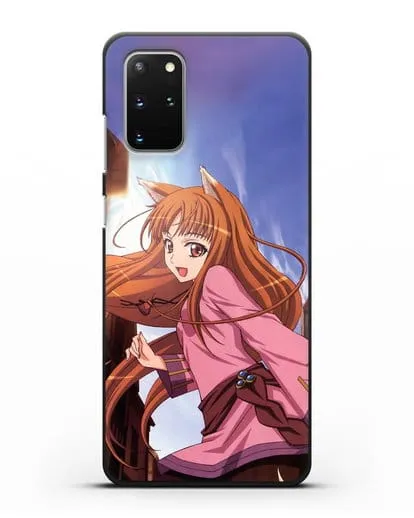 Чехол аниме Волчица и пряности - Волчица в городе силиконовый для Samsung Galaxy S20 Plus [SM-G985F]