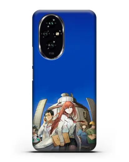 Чехол аниме Врата Штейна - Команда Лаборатории Гаджетов Будущего силиконовый для Honor 200