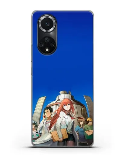 Чехол аниме Врата Штейна - Команда Лаборатории Гаджетов Будущего силиконовый для Huawei Nova 9