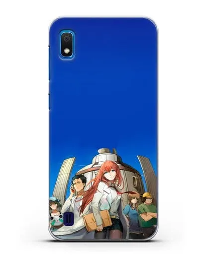 Чехол аниме Врата Штейна - Команда Лаборатории Гаджетов Будущего силиконовый для Samsung Galaxy A10 [SM-A105F]