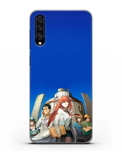 Чехол аниме Врата Штейна - Команда Лаборатории Гаджетов Будущего силиконовый для Samsung Galaxy A30s [SM-A307FN]