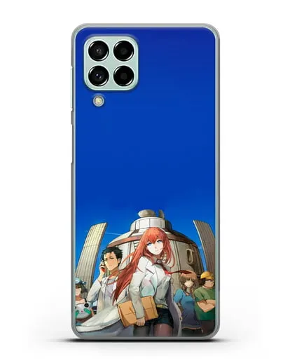 Чехол аниме Врата Штейна - Команда Лаборатории Гаджетов Будущего силиконовый для Samsung Galaxy M33 [SM-M336]