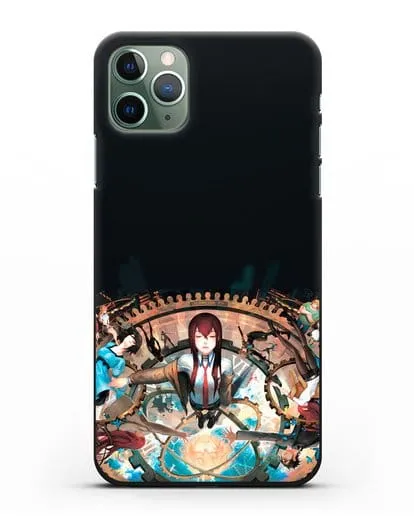 Чехол аниме Врата Штейна - Прыжки во времени силиконовый для iPhone 11 Pro Max