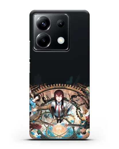 Чехол аниме Врата Штейна - Прыжки во времени силиконовый для Xiaomi Poco X6