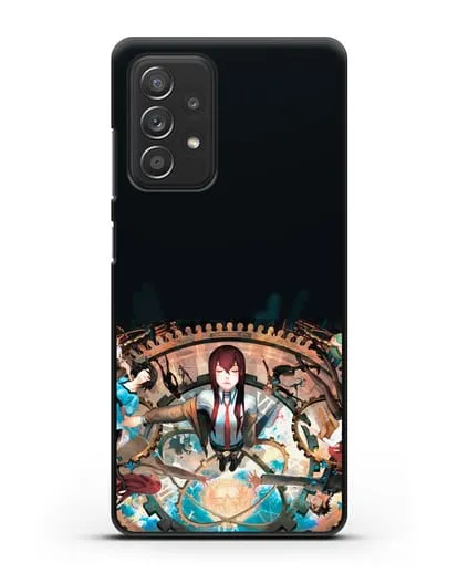 Чехол аниме Врата Штейна - Прыжки во времени силиконовый для Samsung Galaxy A53