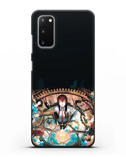 Чехол аниме Врата Штейна - Прыжки во времени силиконовый для Samsung Galaxy S20 [SM-G980F]