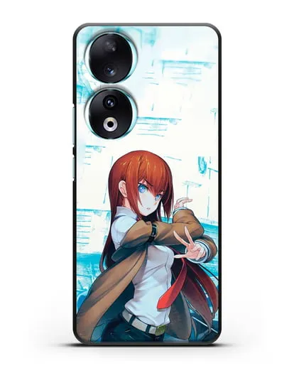 Чехол аниме Врата Штейна - Макисе силиконовый для Honor 90