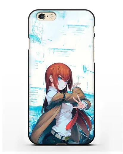 Чехол аниме Врата Штейна - Макисе силиконовый для iPhone 6