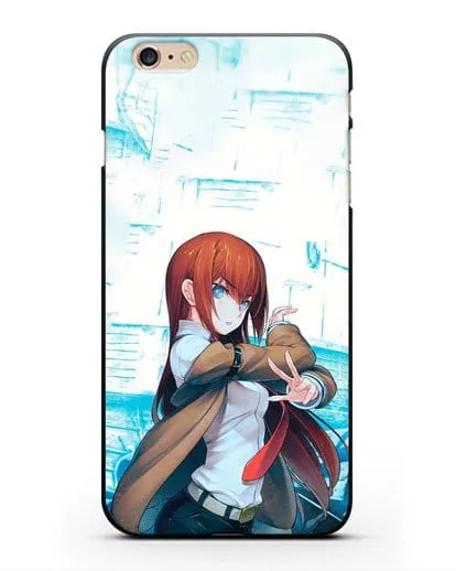 Чехол аниме Врата Штейна - Макисе силиконовый для iPhone 6 Plus