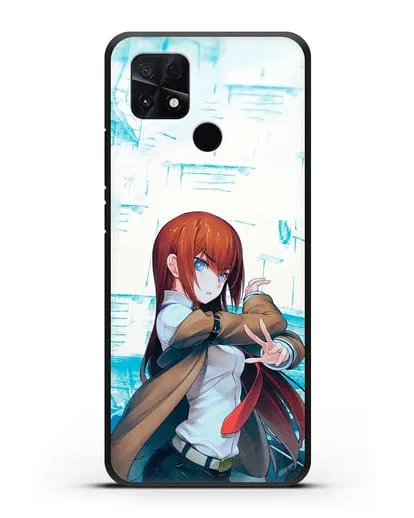 Чехол аниме Врата Штейна - Макисе силиконовый для Xiaomi Poco C40