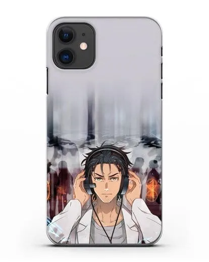 Чехол аниме Врата Штейна - Окабе силиконовый для iPhone 11