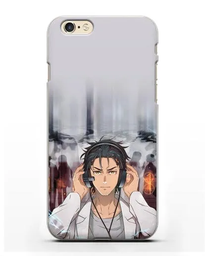 Чехол аниме Врата Штейна - Окабе силиконовый для iPhone 6