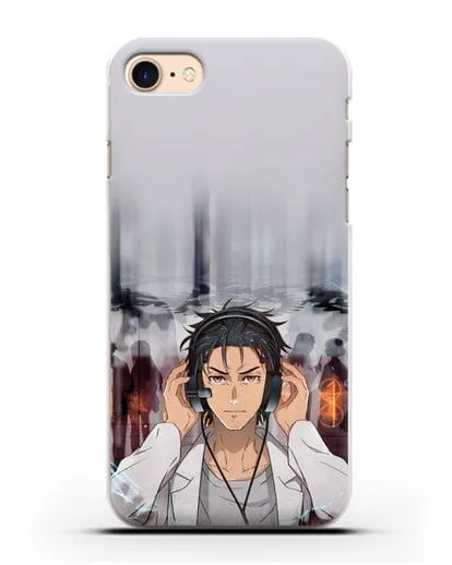 Чехол аниме Врата Штейна - Окабе силиконовый для iPhone 7