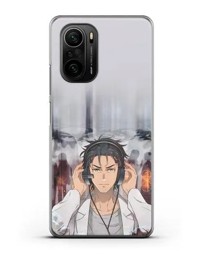 Чехол аниме Врата Штейна - Окабе силиконовый для Xiaomi Poco F3