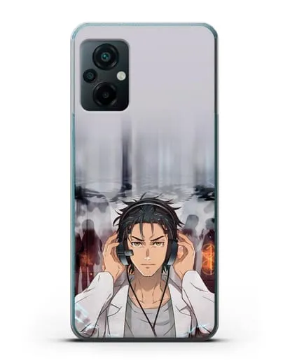 Чехол аниме Врата Штейна - Окабе силиконовый для Xiaomi Poco M5