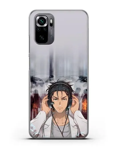 Чехол аниме Врата Штейна - Окабе силиконовый для Xiaomi Poco M5s