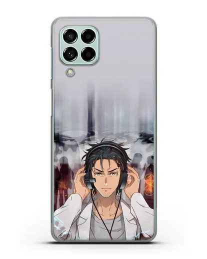 Чехол аниме Врата Штейна - Окабе силиконовый для Samsung Galaxy M53 [SM-M536]