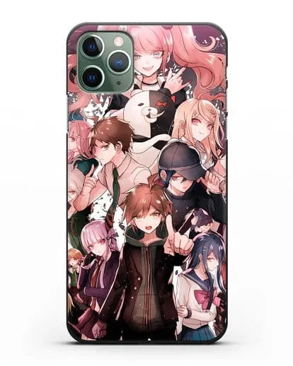 Чехол аниме Данганронпа - Данганронпа силиконовый для iPhone 11 Pro