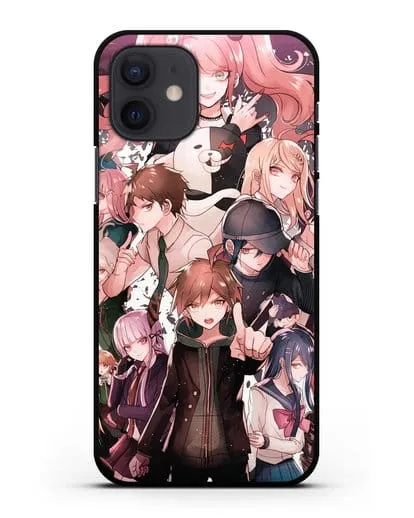 Чехол аниме Данганронпа - Данганронпа силиконовый для iPhone 12