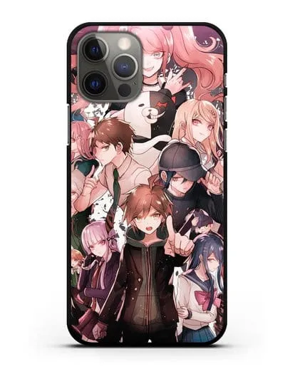 Чехол аниме Данганронпа - Данганронпа силиконовый для iPhone 12 Pro