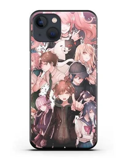 Чехол аниме Данганронпа - Данганронпа силиконовый для iPhone 13