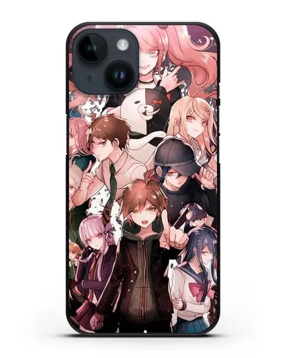 Чехол аниме Данганронпа - Данганронпа силиконовый для iPhone 14