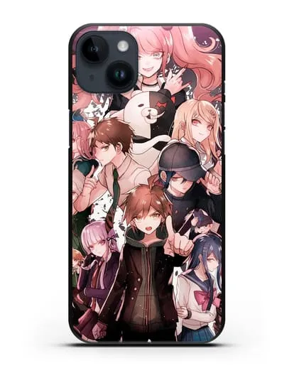 Чехол аниме Данганронпа - Данганронпа силиконовый для iPhone 14 Plus