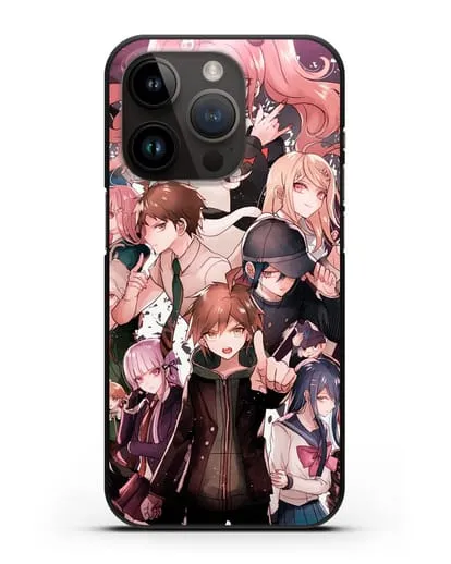 Чехол аниме Данганронпа - Данганронпа силиконовый для iPhone 14 Pro