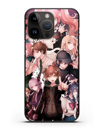 Чехол аниме Данганронпа - Данганронпа силиконовый для iPhone 14 Pro Max