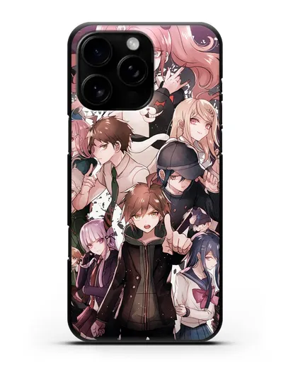 Чехол аниме Данганронпа - Данганронпа силиконовый для iPhone 16 Pro Max