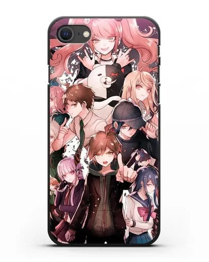 Чехол аниме Данганронпа - Данганронпа силиконовый для iPhone SE 2020