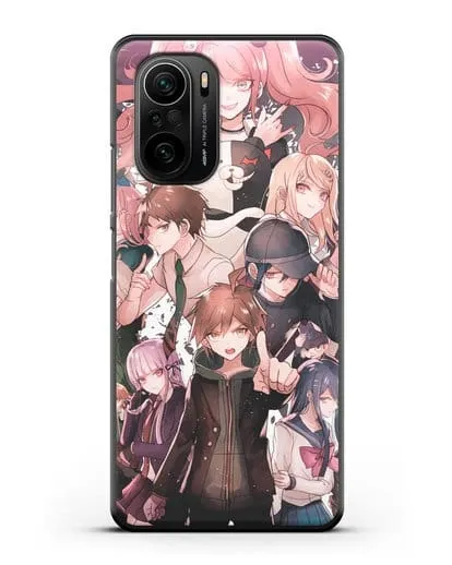 Чехол аниме Данганронпа - Данганронпа силиконовый для Xiaomi Poco F3