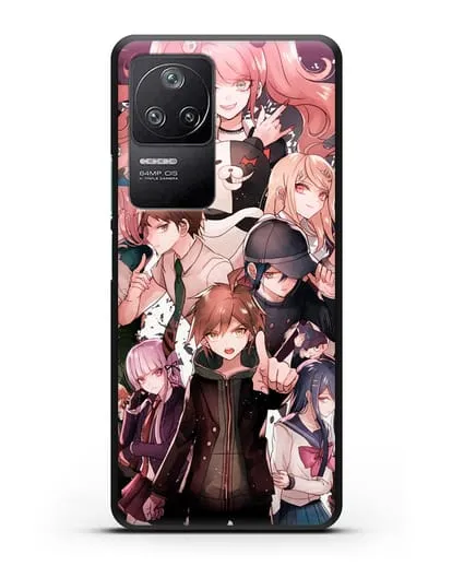 Чехол аниме Данганронпа - Данганронпа силиконовый для Xiaomi Poco F4