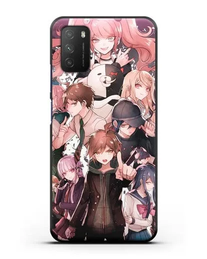 Чехол аниме Данганронпа - Данганронпа силиконовый для Xiaomi Poco M3