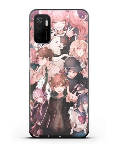 Чехол аниме Данганронпа - Данганронпа силиконовый для Xiaomi Poco M3 Pro