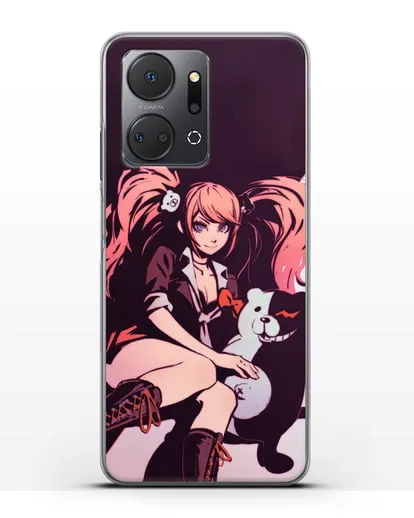 Чехол аниме Данганронпа - Джунко силиконовый для Honor X7a