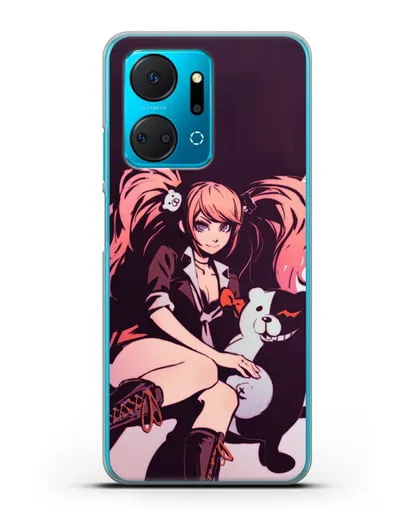 Чехол аниме Данганронпа - Джунко силиконовый для Honor X7a Plus