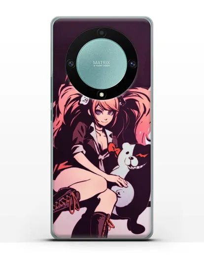 Чехол аниме Данганронпа - Джунко силиконовый для Honor X9a