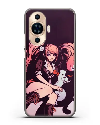 Чехол аниме Данганронпа - Джунко силиконовый для Huawei Nova 11