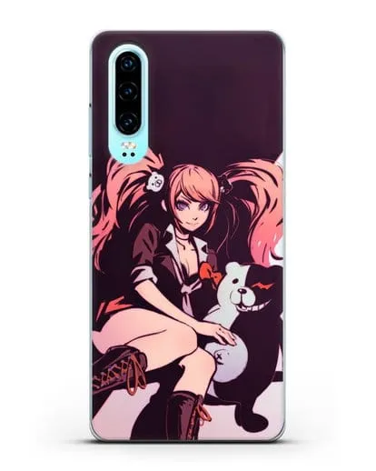Чехол аниме Данганронпа - Джунко силиконовый для Huawei P30