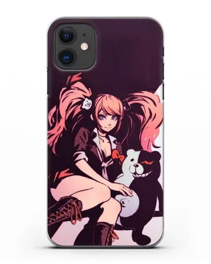 Чехол аниме Данганронпа - Джунко силиконовый для iPhone 11