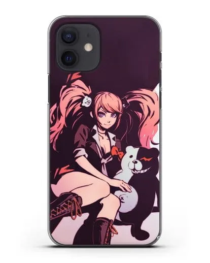 Чехол аниме Данганронпа - Джунко силиконовый для iPhone 12