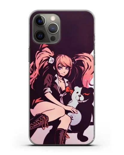 Чехол аниме Данганронпа - Джунко силиконовый для iPhone 12 Pro Max