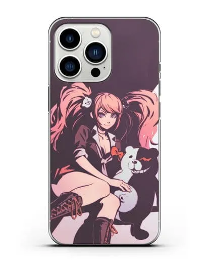 Чехол аниме Данганронпа - Джунко силиконовый для iPhone 13 Pro