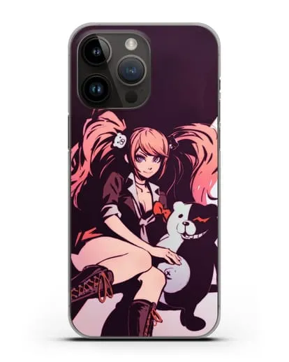 Чехол аниме Данганронпа - Джунко силиконовый для iPhone 14 Pro Max