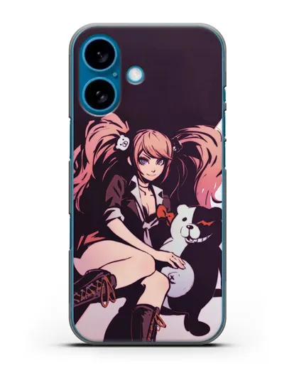 Чехол аниме Данганронпа - Джунко силиконовый для iPhone 16