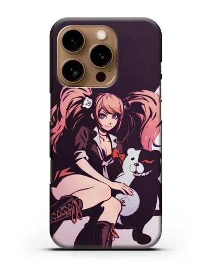 Чехол аниме Данганронпа - Джунко силиконовый для iPhone 16 Pro