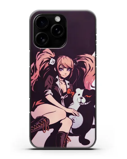 Чехол аниме Данганронпа - Джунко силиконовый для iPhone 16 Pro Max