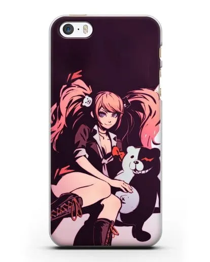 Чехол аниме Данганронпа - Джунко силиконовый для iPhone 5/5s/SE
