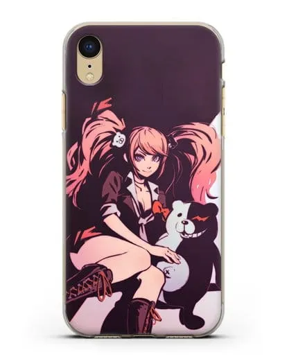 Чехол аниме Данганронпа - Джунко силиконовый для iPhone XR